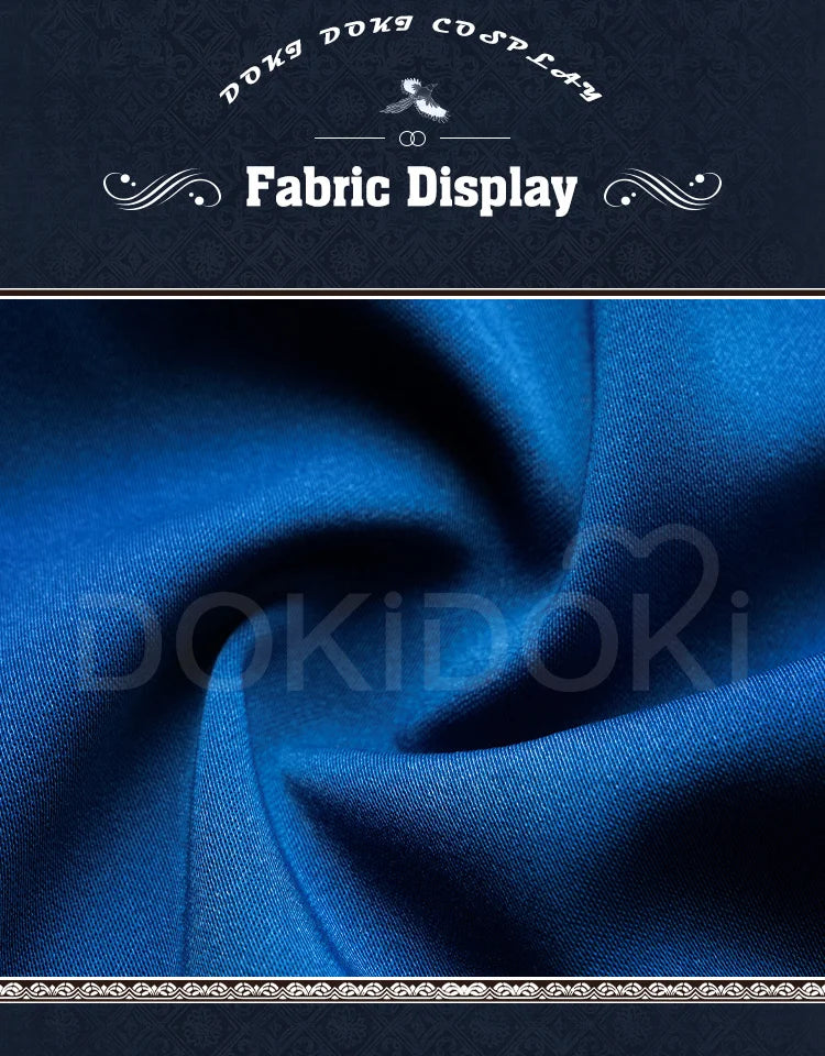 IN STOCK Ciel Phantomhive Cosplay Costume Anime DokiDoki-R Men Blue Uniform Costume Ciel Cosplay
