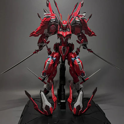 Full Armor Dussack Red Night Dedicated Machine DSK-02 Series Finished Alloy Skeleton ABS Action Figure Assembly Model Boy Gifts