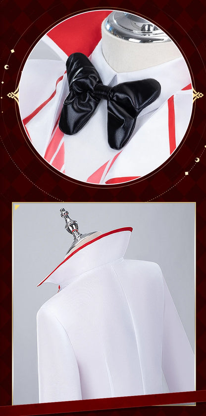 IN STOCK Alastor Lucifer Charlie Adam Cosplay Costume Anime DokiDoki-N【XS-3XL】 Halloween Costume Lucifer Cosplay Plus Size