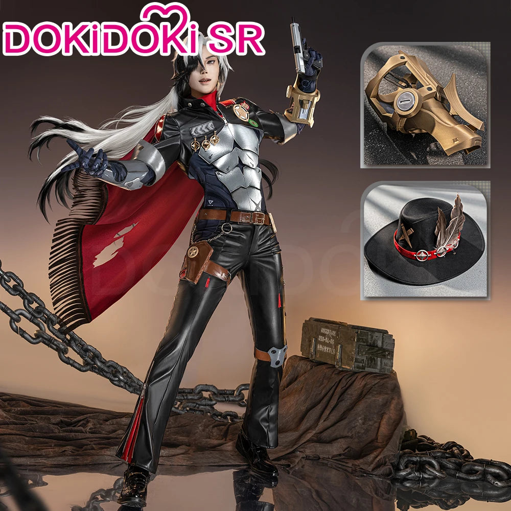 IN STOCK Boothill Cosplay Costume Game Honkai: Star Rail【S-2XL】DokiDoki-SR Men Halloween HSR Boothill Hat Armor Plus Size