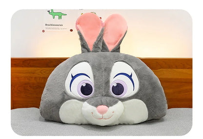 90x50cm Big Size Judith Laverne Hopps Anime Plush Stuffed Doll Zoo Tropolis Room Decorated Plushies Children Pillow Holiday Gift