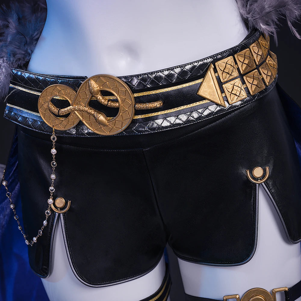 Wuthering Waves Galbrena Cosplay Costume Wig Uniform Outfit Jacket Carnival Halloween Party for Women Girls Role Play Cos Props