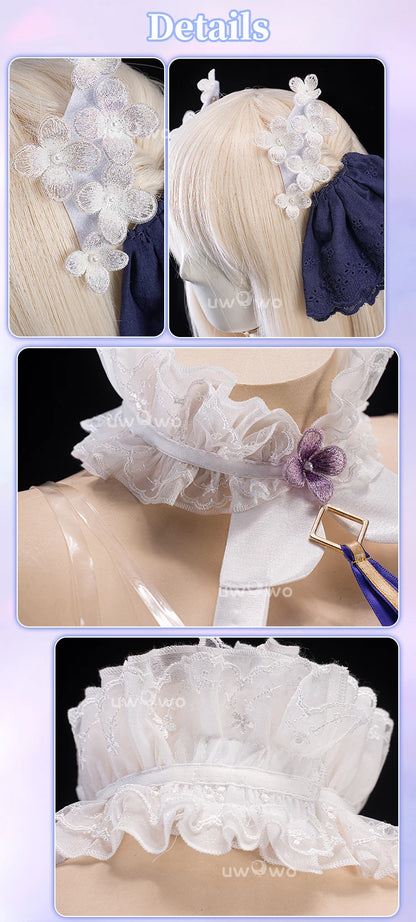 LAST BATCH UWOWO Unicorn Cosplay Game Azurr Lanee Unicorn (Retrofit) Cosplay Costume Dress Halloween Costume