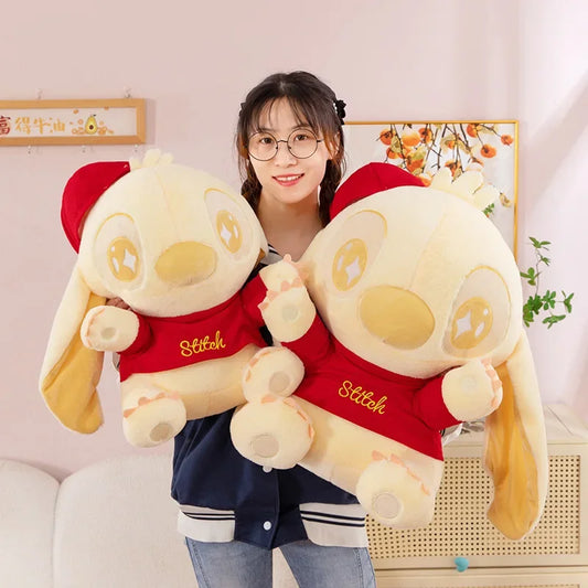 35/60CM Disney Lilo & Stitch Doll Cartoon Plush Toy Cute Anime Soft Stuffed Kawaii Golden Stich Plushie Kids Birthday Gifts