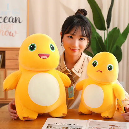 Soft Cute Nailong Milk Dragon Plush Toy Stuffed Cartoon Animals Smile Dinosaur Cuddly Plushie for Kids Boy Birthday Gift Xmas