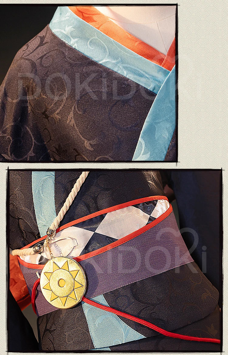 IN STOCK Kusuriuri Cosplay Costume Anime Mononoke【S-3XL】DokiDoki-R Men Kimono Costume Kusuriuri Cosplay Halloween