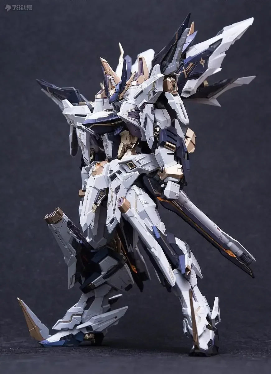Original Infinite New Star 1/100 Aurora Imperial Dawn Knight Troops Alloy Die Casting Frame Model Halloween Gift