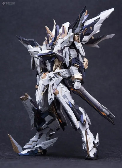 Original Infinite New Star 1/100 Aurora Imperial Dawn Knight Troops Alloy Die Casting Frame Model Halloween Gift