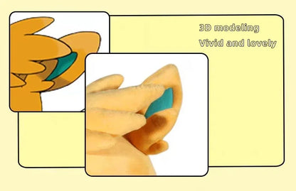 40cm Pokemon Pawmot Large Plush Toys Anime Doll Cute Kawaii Cartoon Pawmi Pokémon Stuffed Plushie Pillow Gift for Children