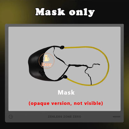 Zenless Zone Zero Trigger Cosplay Costume Wig Uniform Hairpin Obol Squad Halloween Party for Women Girls Carnival Props iCoser