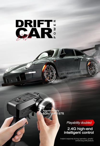 1: 24 Speed Four-wheel Drive RC Drift Remote Control Car 2.4G Remote Control Racing Car Children Electric Toy Christmas Gift