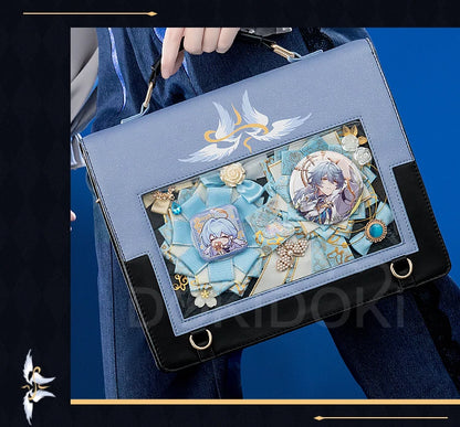 Sunday Elysia Doujin Bag Game Honkai Star Rail DokiDoki Sunday Cosplay Props School Bag HSR Itabag Halloween