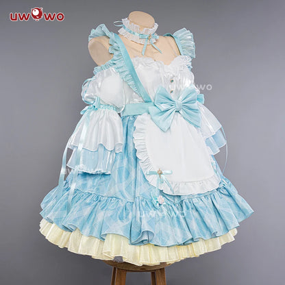 LAST BATCH UWOWO Mikku Cosplay Costume Rakutenn Collabb Happy 16th Anniversary Birthday Cosplay Women Costume Dress Outfits