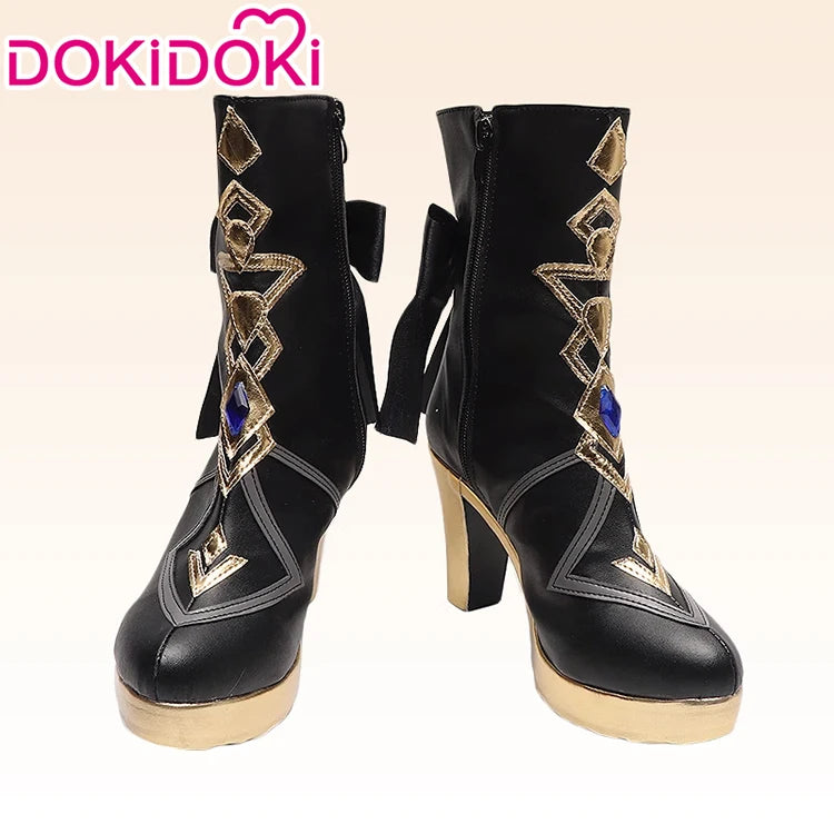 Mavuika Xilonen Mualani Kinich Chiori Charlotte Gorou Navia Clorinde Shoes Game Genshin Impact DokiDoki Cosplay Natlan