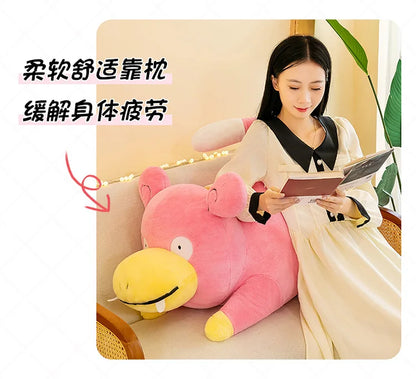 45/60/80CM Big Size Pokemon Slowpoke Plushies Cartoon Anime Plush Soft Doll Pillow Kawaii Stuffed Plushie Give Gift To Children