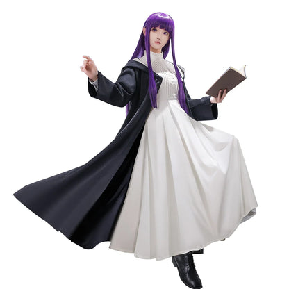 IN STOCK Fern Cosplay Costume Anime Frieren: Beyond Journey's End Cosplay DokiDoki-SR Women Costume Fern Cosplay Christmas