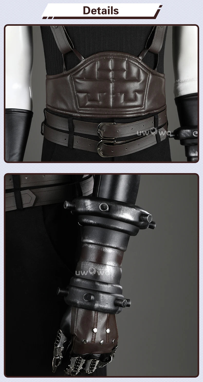 UWOWO Collab Series: Cloud Cosplay Costume FF- 7 Cloud Strife Cosplay Costume Halloween Costume