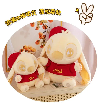 35/60CM Disney Lilo & Stitch Doll Cartoon Plush Toy Cute Anime Soft Stuffed Kawaii Golden Stich Plushie Kids Birthday Gifts