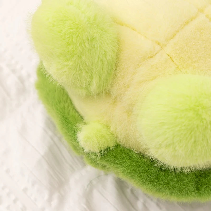 30/40cm Cute Green Turtle Plushies Hug Pillow Big Eyes Kawaii Tortoise Soft Toy Birthday Gift For Girl Friend Sleep Companion