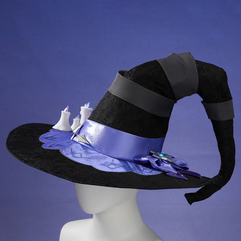 Genshin Impact Wonderland Manekina Cosplay Costume Candlelit Revelry Dress Hat Halloween Party for Women Girls Role Play Outfit