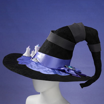 Genshin Impact Wonderland Manekina Cosplay Costume Candlelit Revelry Dress Hat Halloween Party for Women Girls Role Play Outfit