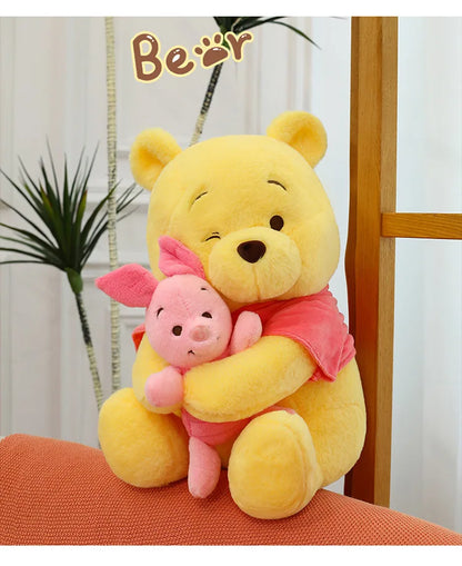 35/45/60cm Big Size Disney Winnie Anime Plush Stuffed Doll Room Decor Plushies Pillows Kawaii Ornaments Children's Holiday Gifts