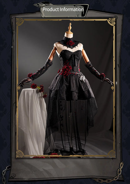 UWOWO Collab Series Game Identity V Psychologist Everlasting Night Ada Mesmer Costume Cosplay Costume