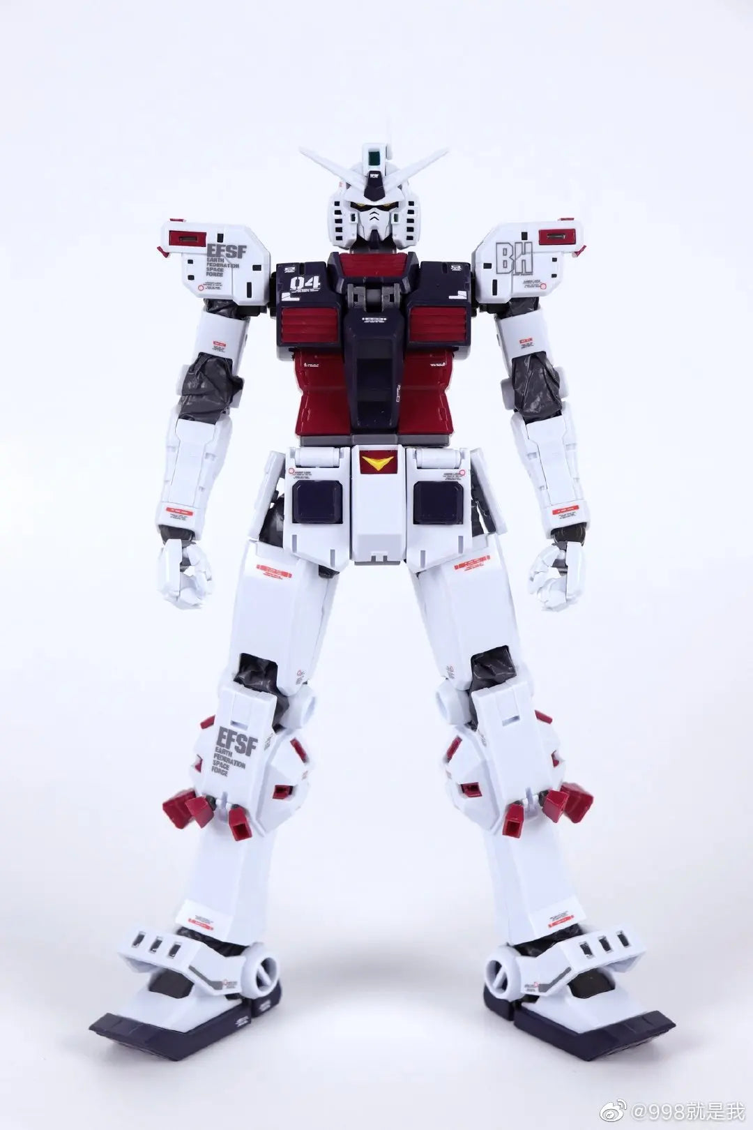 DABAN 6654 FA-78 MG 1/100 FA 78 Full Armor Thunderbolt Ver. Assembly Model Kit Action Figures Toy Robot Plastic Model Kits Gifts