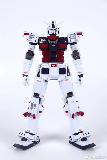 DABAN 6654 FA-78 MG 1/100 FA 78 Full Armor Thunderbolt Ver. Assembly Model Kit Action Figures Toy Robot Plastic Model Kits Gifts