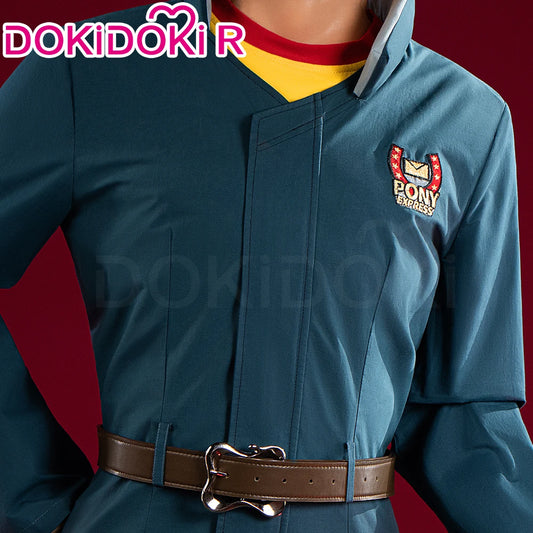 IN STOCK Anya Curly Daisuke Cosplay Costume Game Mouthwashing【XS-3XL】DokiDoki-R Uniform Halloween Anya Cosplay Wig Plus Size