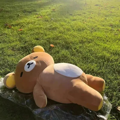 36-72cm Cute Cartoon Fatty Rilakkumas Plush Toy Doll Sleeping Hug Pillow Sofa Cushions Car Interior Decoration Holiday Gifts