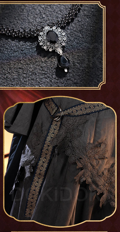 IN STOCK The Fire Keeper Cosplay Costume Game Dark Souls【S-3XL】DokiDoki-R Women Halloween Fire Keeper Cape Eye Mask Plus Size