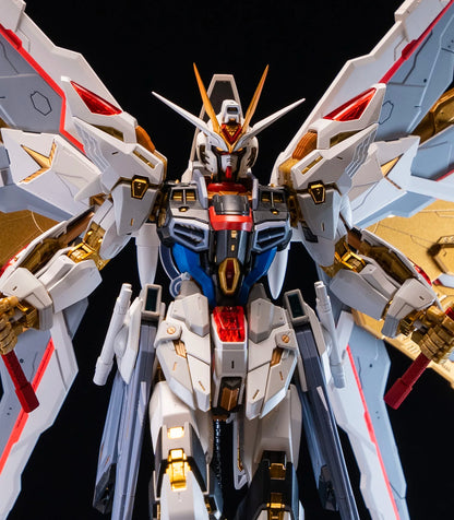 In Stock Minerva Hobby STRIKE FREEDOM Head Carving MG MGEX Assembly Model Kit Midnight With Lamp Toy Mecha Model Head Toys Gifts