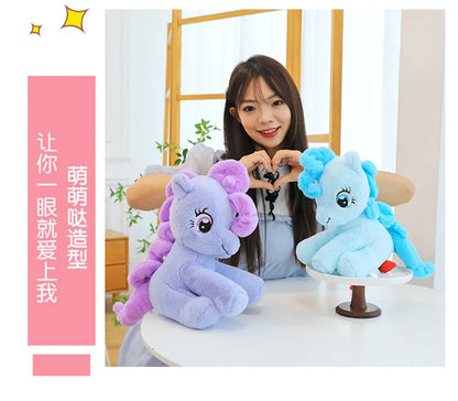 Anime My Little Pony Prototype Plush Doll Soft Pillow Girl Heart Fluttershy Sofa Ornaments Children'S Toys Birthday Gifts Custom