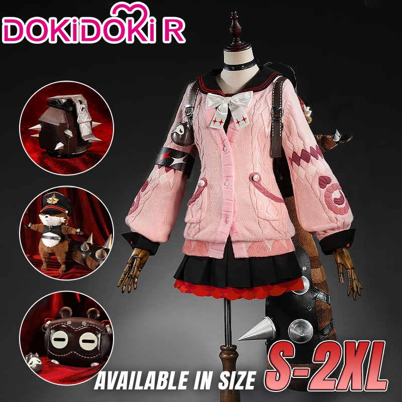 IN STOCK Ukinami Yuzuha Cosplay Costume Game Zenless Zone Zero【S-2XL】DokiDoki-R ZZZ Women Cute Sweater Cosplay Plus Size