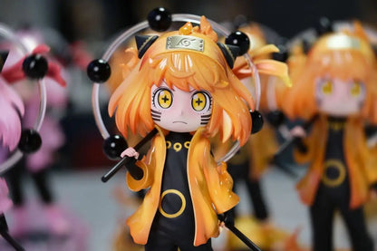 22cm Naruto Anime Figure Anya Forger Cos Rikudousennin Naruto Action Figurine Pvc Statue Collection Model Desk Decor Toys Gifts