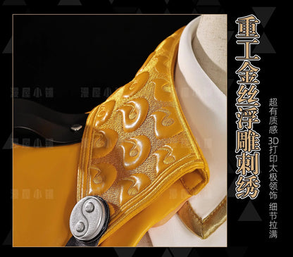 iCoser Yixuan Cosplay Costume Wig Zenless Zone Zero Uniform Headwear Yunkui Summit Halloween Party for Women Girls Festival Prop