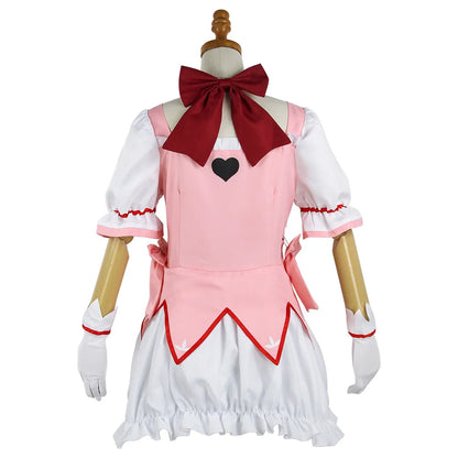 Puella Magi Madoka Magica Kaname Costume Set Cotton Polyester