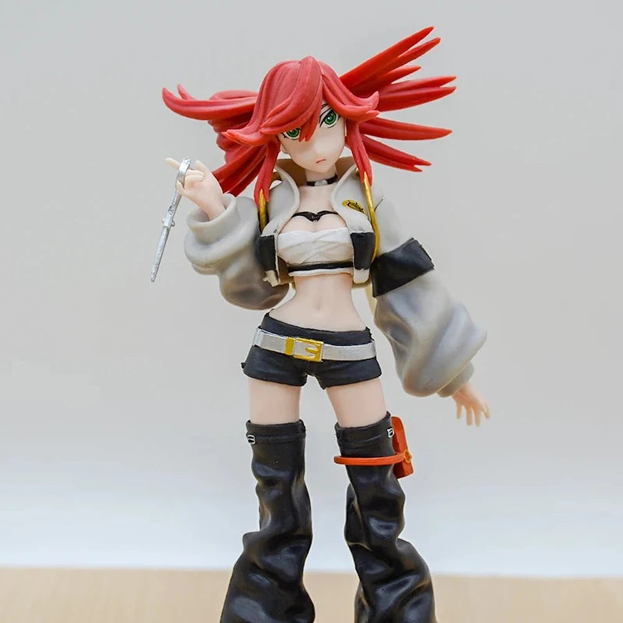 21cm/8.27in GACHIAKUTA Anime Figure GACHI AKUTA Rudo/Riyo Action Figure Enjin/Zanka Figurine PVC Adult Collection Model Doll Toy