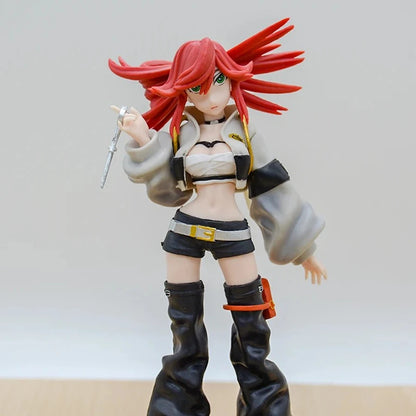 21cm/8.27in GACHIAKUTA Anime Figure GACHI AKUTA Rudo/Riyo Action Figure Enjin/Zanka Figurine PVC Adult Collection Model Doll Toy