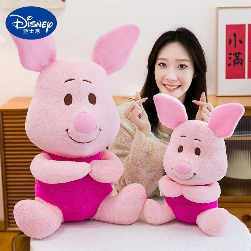 60/80/100cm Super Big Size Piglet Disney Anime Plush Stuffed Doll Kawaii Room Decoration Plushies Children's Pillow Holiday Gift