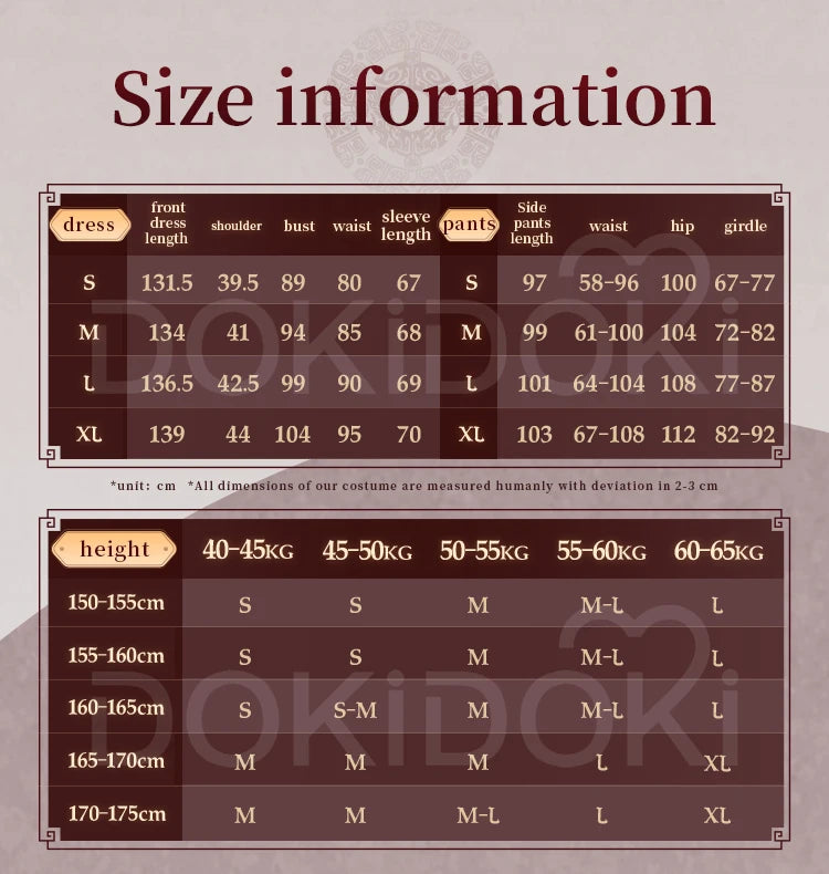 【Official】IN STOCK Wei Wu Xian Cosplay Costume Mo Dao Zu Shi Cosplay DokiDoki-SR Men Wei Wuxian Teenager Cosplay