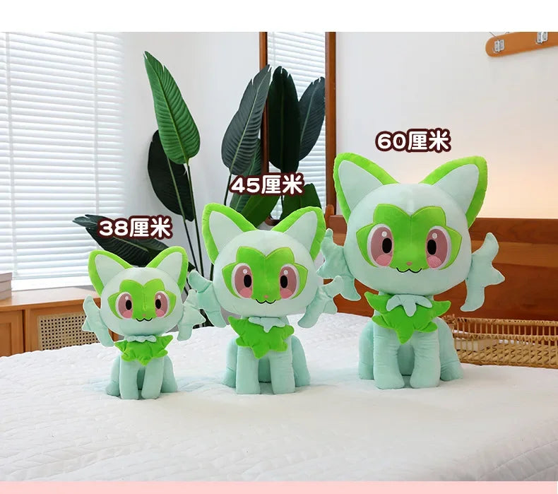 Pokemon Plushie Toys Sprigatito Quaxly Fuecoco Pokémon Scarlet and Violet Anime Plush Stuffed Dolls Christmas Gift for Childrens