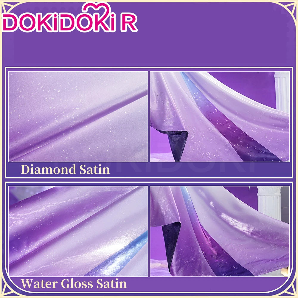 IN STOCK Cyrene Cosplay Costume Game Honkai: Star Rail【S-2XL】DokiDoki-R HSR Cyrene Dress Veil Plus Size