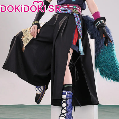 IN STOCK Tighnari Doujin Cosplay Costume Game Genshin Impact DokiDoki-SR Tighnari Cosplay Halloween Casual Wear Tighnari Sumeru