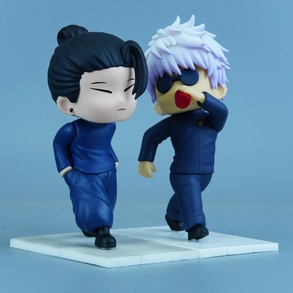 11cm Anime Jujutsu Kaisen PVC Action Figure Geto Suguru & Gojo Satoru Model Toy Gift