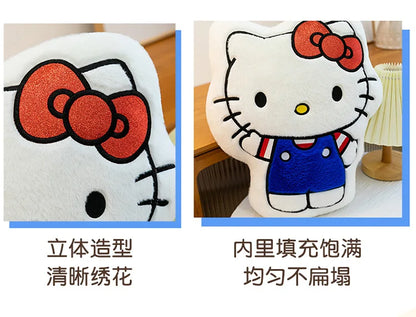New Hello Kitty Plush Toy Kitten Stuffed Animal Soft Pillow Cute Doll for Girls Birthday Christmas Gift Perfect Sleep Companion