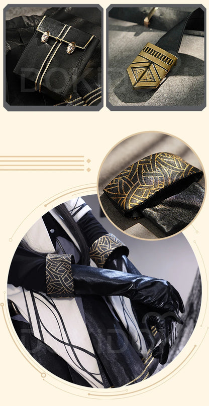 IN STOCK Arturia Virtuosa Cosplay Costume Game Arknights Cosplay DokiDoki-SR Virtuosa Cosplay Arturia Giallo Women Costume