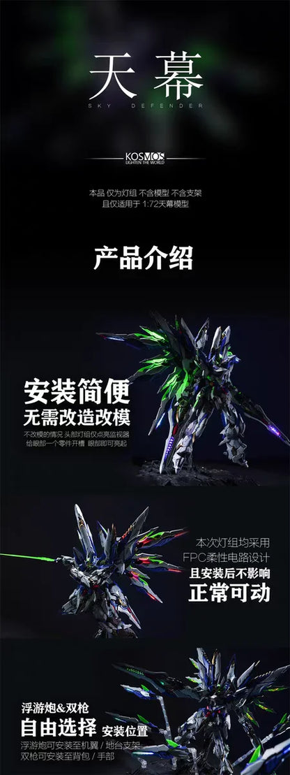 1/72 Sky Defender Alloy Skeleton Action Figure High Detail Detachable Parts POM Assmbly Model Trendy Toy Desktop Decore Boy Gift