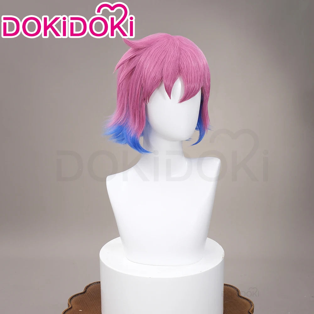 Ramona Flowers Wig Anime Scott Pilgrim Takes Off Cosplay Wig DokiDoki  35cm Short Hair Ramona Flowers Cosplay Free Cap